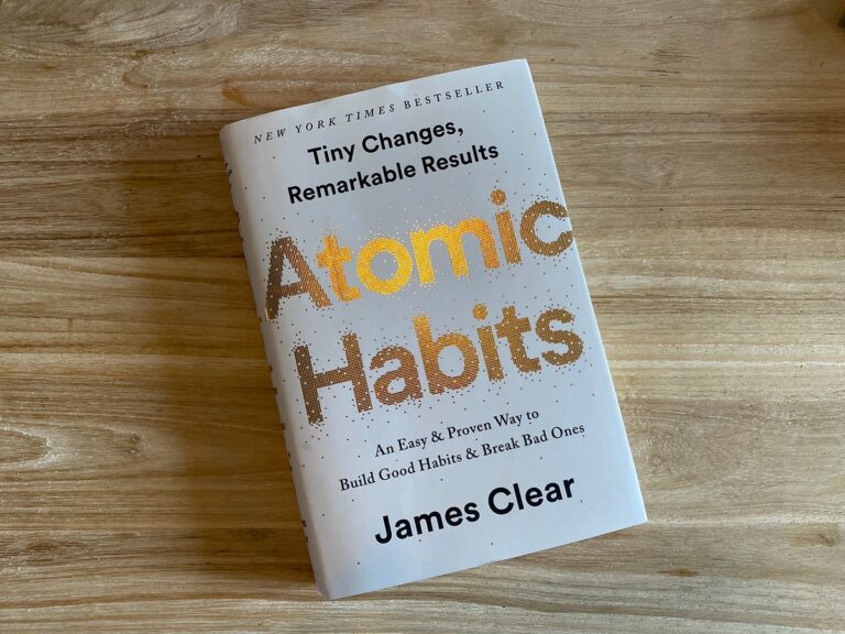 summary of the book atomic habits